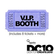Image of V.I.P. Booths (includes 8 tickets + more) - only 2 booths left!