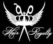 Image of Hair Royalty Logo STICKERS (2 sizes)