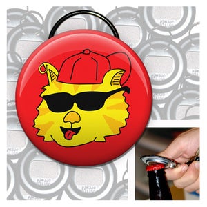 Image of Nachos Keychain Bottle Opener