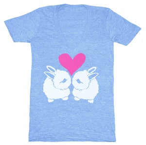 Image of Bunnies Deep VNeck