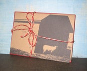 Image of Barns - Set of 3 note cards