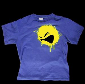Image of Bassface- RYCA PRINT T-SHIRT - ROYAL BLUE