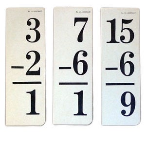 Image of Set of 5 Vintage Flashcards
