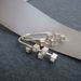 Image of mini modern cubes earrings