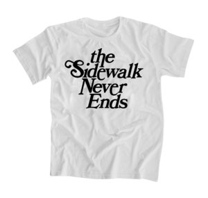Image of SIDEWALK MENS WHITE TEE // PREMIUM TEE