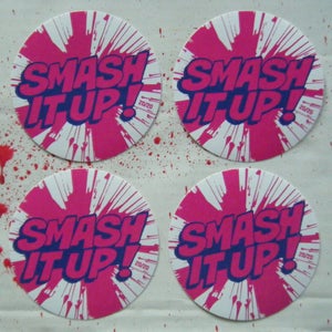 Image of SMASH IT UP! - Set of 4 vinyl stickers