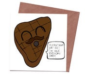 Image of Birthday steak card