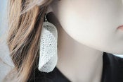 Image of spiro flute earrings