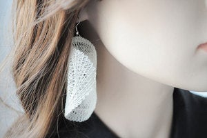 Image of spiro flute earrings