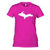 Image of Women's Cut Fuchsia/White