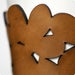 Image of NEW! leather cozy/cuff SNAP - mocha brown