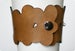 Image of NEW! leather cozy/cuff SKINNY SNAP - mocha brown