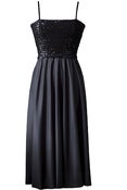 Image of Vintage 1970s Sparkly Bandeau Dress