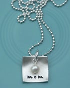 Image of simple mom necklace