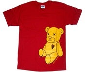 Image of Broken Bear (red/blue/black)