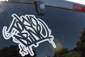 Image of 10"x10" TokyoDrive "Graffiti" Sticker