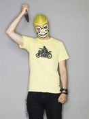 Image of Motorcycle Assassin (Black on Yellow)