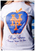Image of Women's New York Dipt Cr3w Grey T Shirt