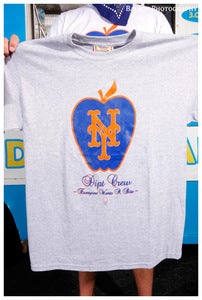 Image of Men's New York Dipt Cr3w Grey T Shirt
