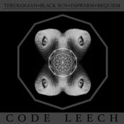 Image of THEOLOGIAN+BLACK SUN+INSWARM+REQUIEM. CODE LEECH BLACK BAG