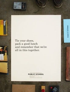 Image of 1st Edition Tie Your Shoes Poster