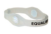 Image of Clear - Equalibryum Titanium Infused Silicone Wristband