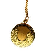Image of Quarter Holder Pendant (24K gold-plated)