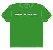 Image of Yoda Loves Me Tee
