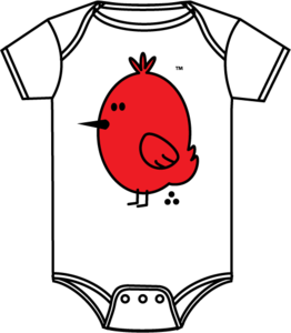 Image of Abe Lincoln Jr. Char Babies Onsie
