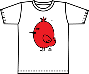Image of Abe Lincoln Jr. Char Kids Tee - White/Red