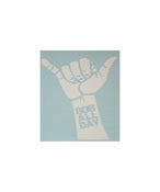 Image of NEW* 808 ALL DAY SHAKA 6" DIE CUT STICKER