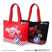Image of "The Big Pop Checkerboard" Tote Bag