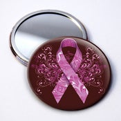 Image of Pink Ribbon Mirror