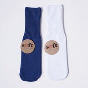Image of Soft Seamless Socks Two Pack