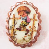 Image of The Adventures of Little Boy Blue brooch