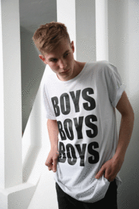 Image of BOYS BOYS BOYS<br>LOGO T-SHIRT