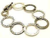 Image of Brighton Inspired Circles Bracelet
