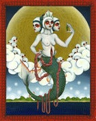 Image of "The Blood Dragon" Limited Edition Giclee Print with hand embellishment