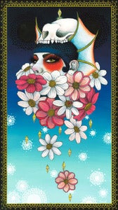Image of "Robyn With Dahlias" Limited Edition Giclee Print