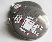 Image of mister robot keychain bottle opener for geeks