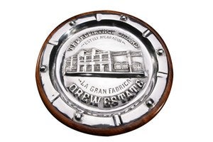 Image of La Gran Fabrica Drew Estate Pewter Round Ashtray