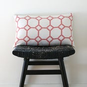 Image of MOSAIC Linen Cushion Cover 50 x 30 cm