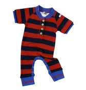 Image of georgie stoner stripe all in one, by Little Shrimp 