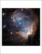 Image of Newly Formed Stars In The Small Magellanic Cloud 
