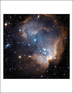 Image of Newly Formed Stars In The Small Magellanic Cloud 