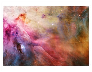 Image of Abstract Art Found in the Orion Nebula