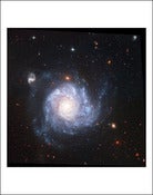 Image of Hubble Snaps Images of a Pinwheel-Shaped Galaxy 