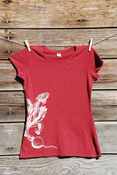 Image of Ladies Beet Shirt