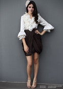 Image of victorian ruffle blouse
