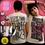 Image of I LESS THAN THREE YOU TEE <3